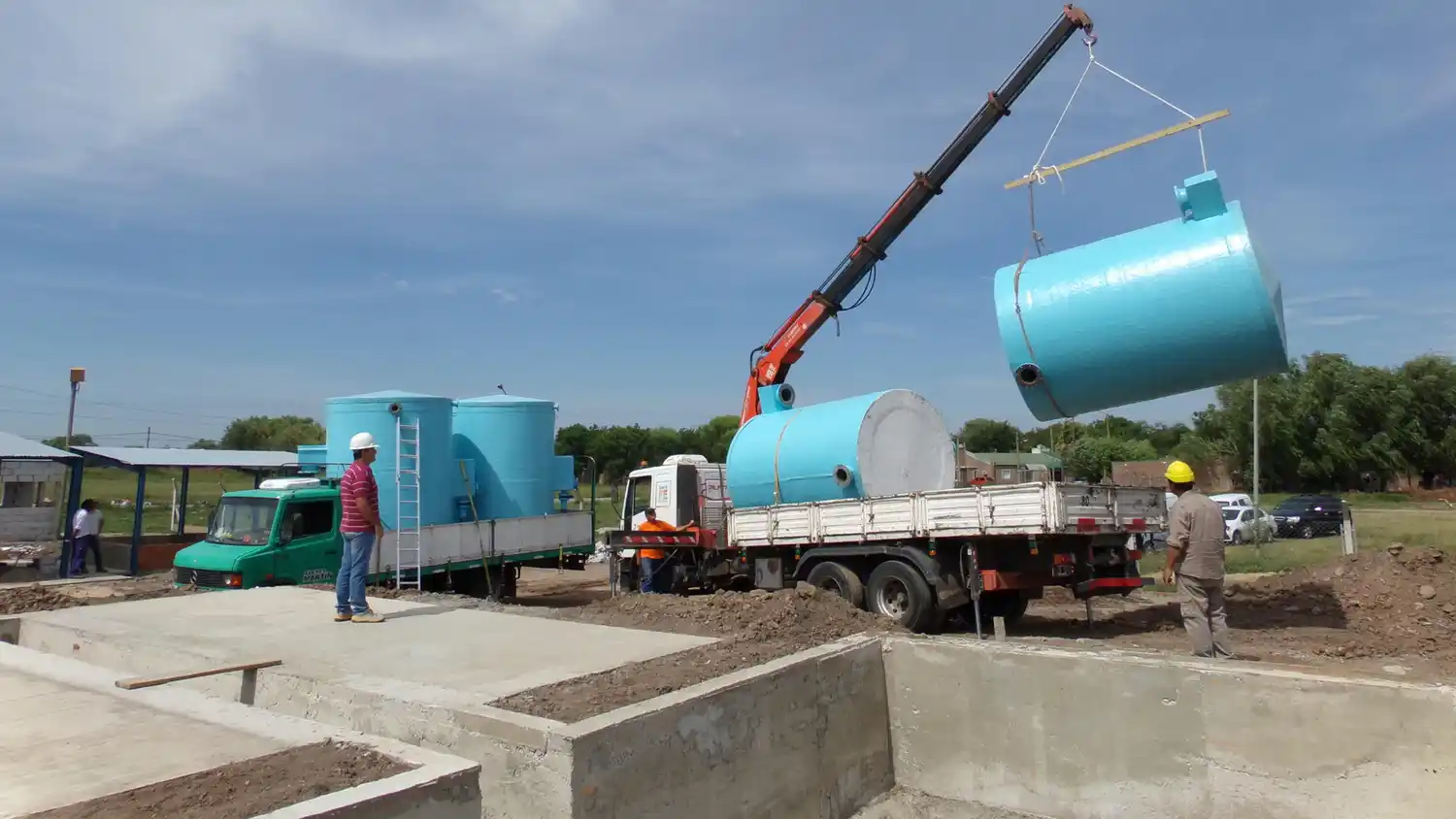 ASSA avanza en la construcción de la planta potabilizadora noroeste de la ciudad