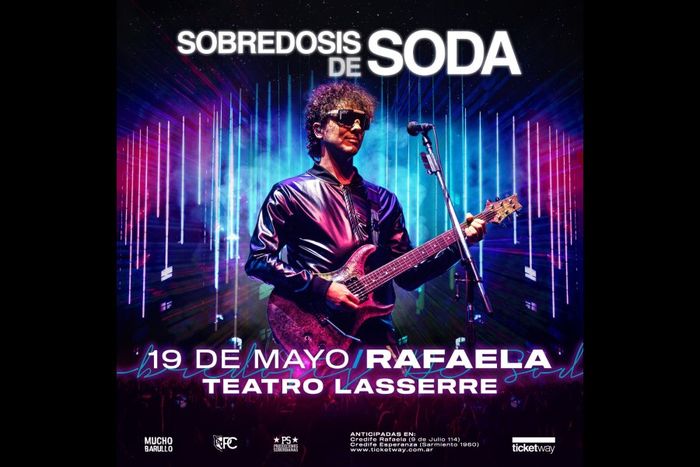 El show será el domingo 19 de mayo en el Teatro Lasserre. Entradas están en venta.