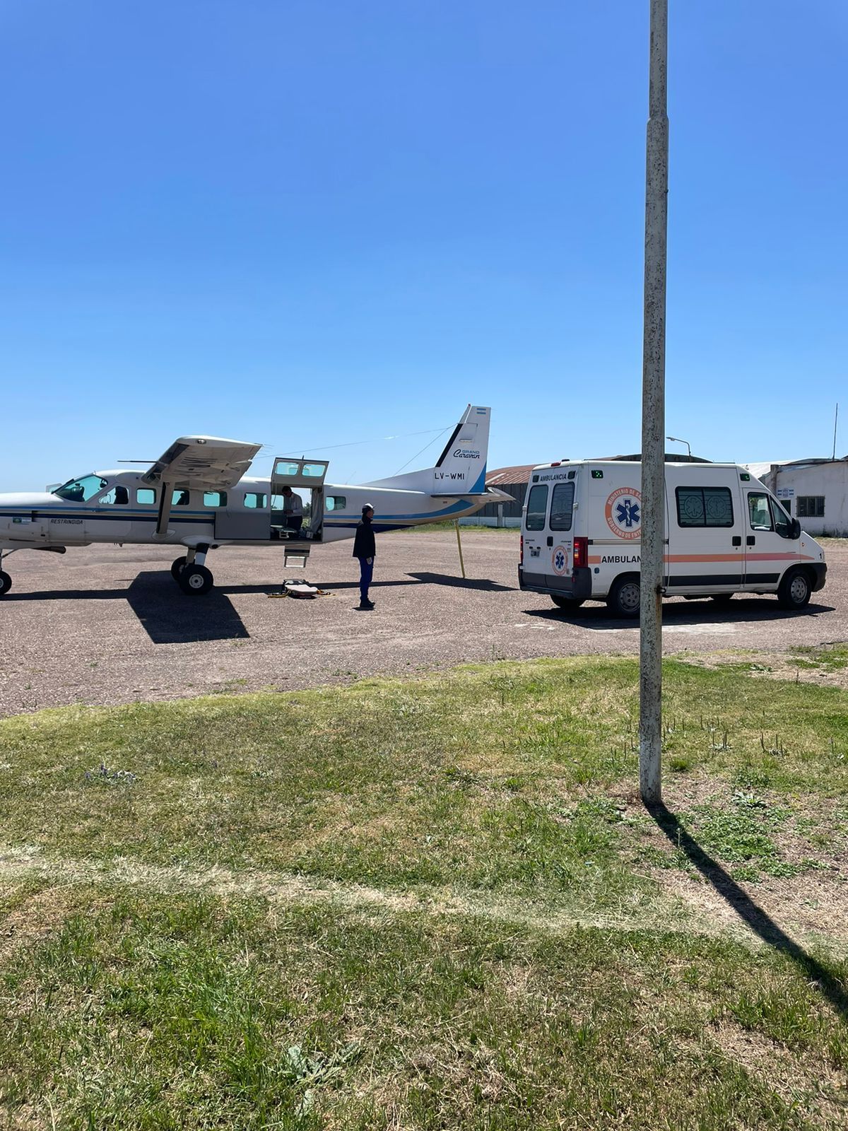 vuelo sanitario