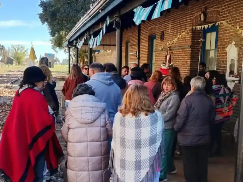 Ramallo recupera una histórica estación ferroviaria.