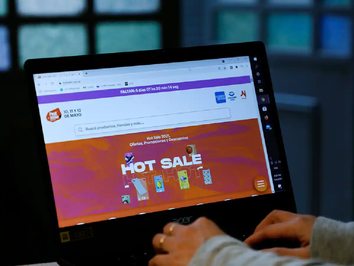 Hot Sale 2022: celulares, zapatillas y viajes a Bariloche, lo más buscado para comprar