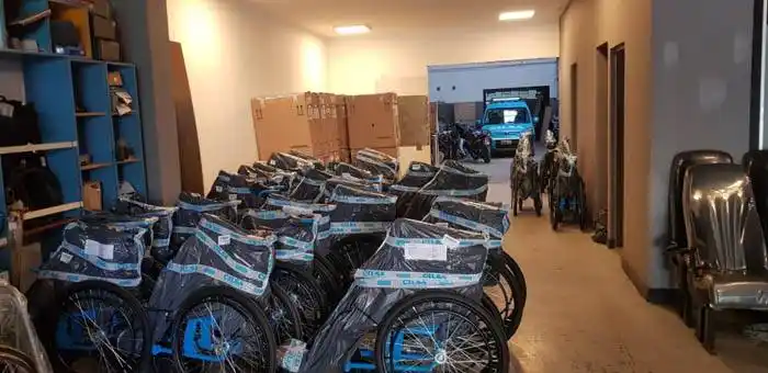Vacunación de adultos mayores: �STrabajamos por la inclusión, CILSA donó 60 sillas de ruedas para ellos⬝