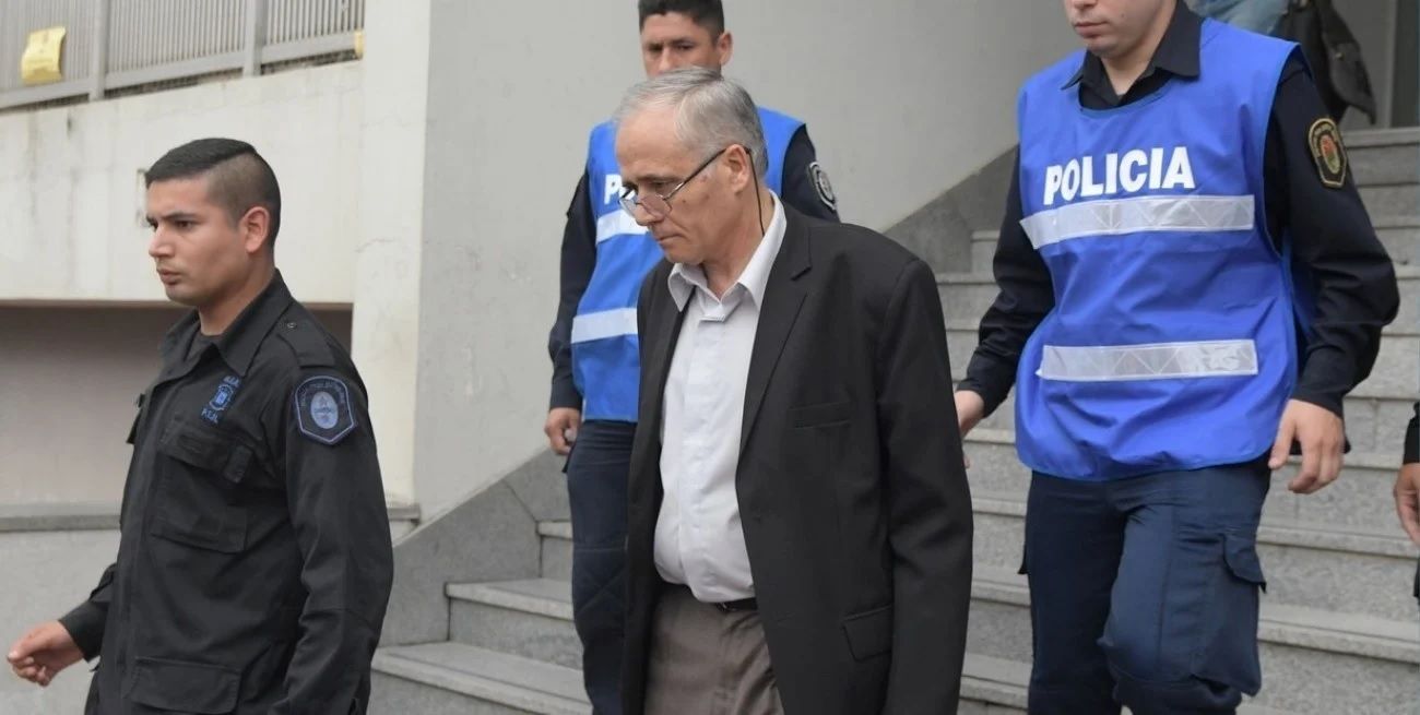 Justo José Ilarraz, en imagen de 2018 cuando fue condenado a veinticinco años de prisión. Ahora impune por negligencia del Estado.