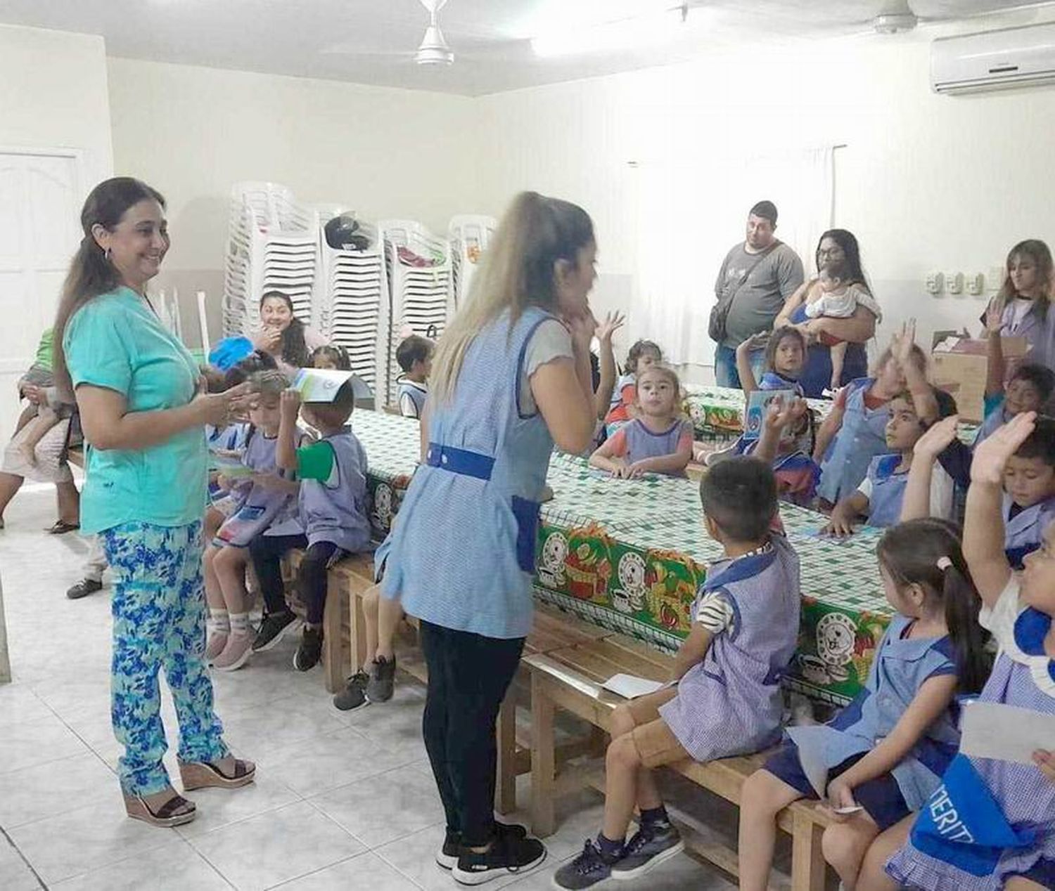 Charla de prevención sobre el dengue en el JIN 12