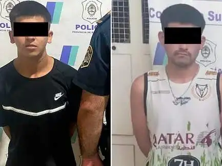 E.F.B. y L.D.Z., ambos de 21 años.