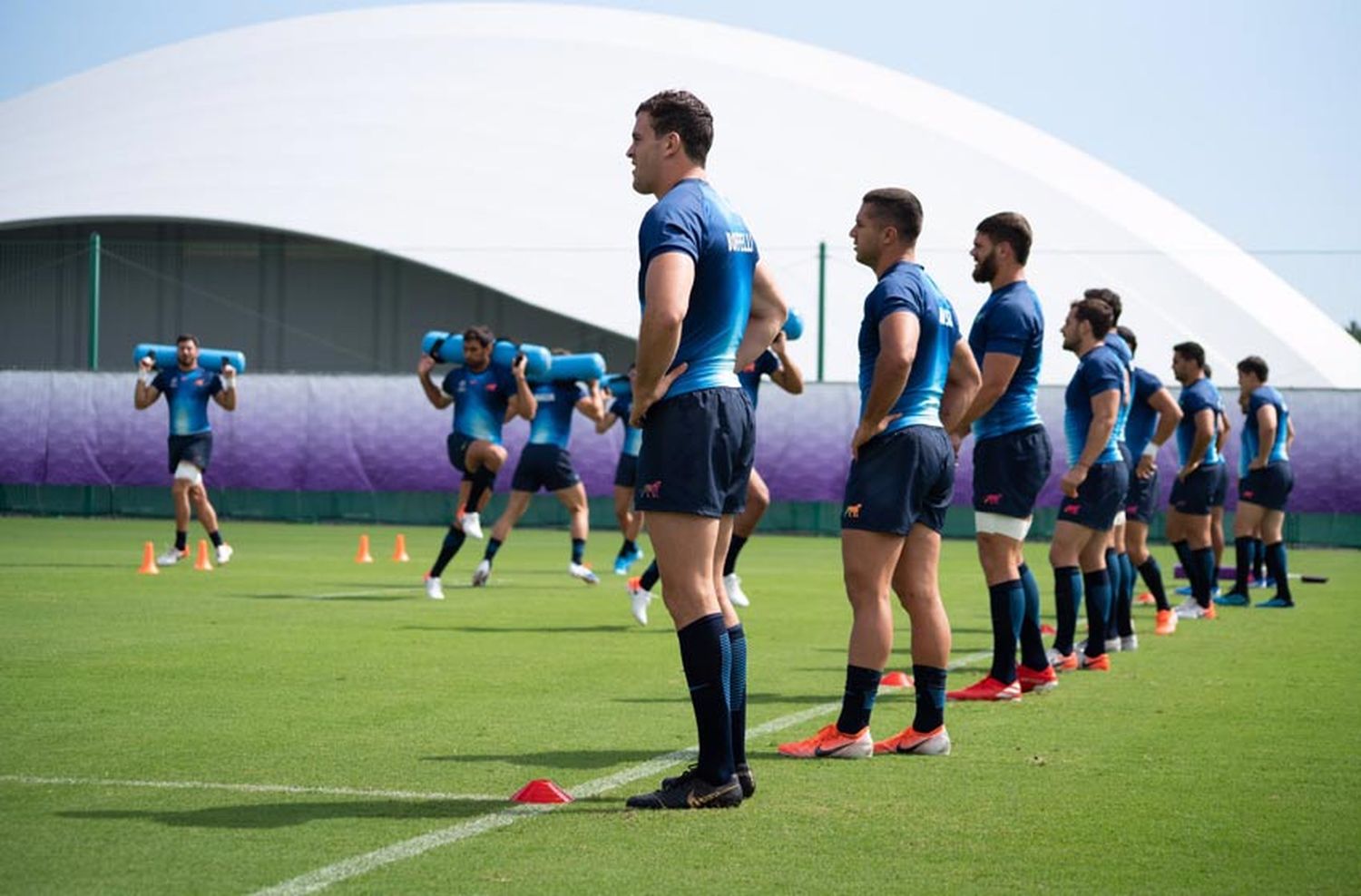 Con los rosarinos De la Fuente y Bofelli como titulares, Los Pumas tienen el XV confirmado