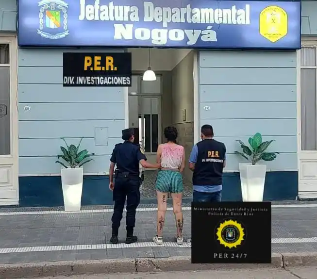 Hurto en Nogoyá enero 2023