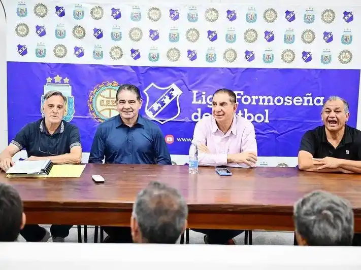 Jofré, reelecto presidente
en la Liga Formoseña de Fútbol