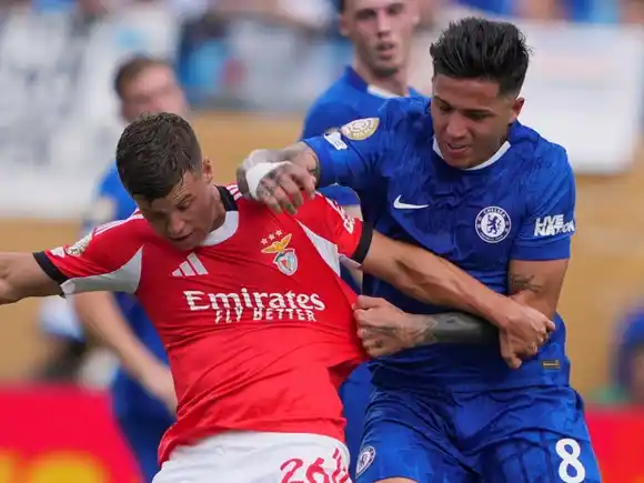 El Chelsea de Enzo Fernández goleó al Benfica en el alargue y está en cuartos de final