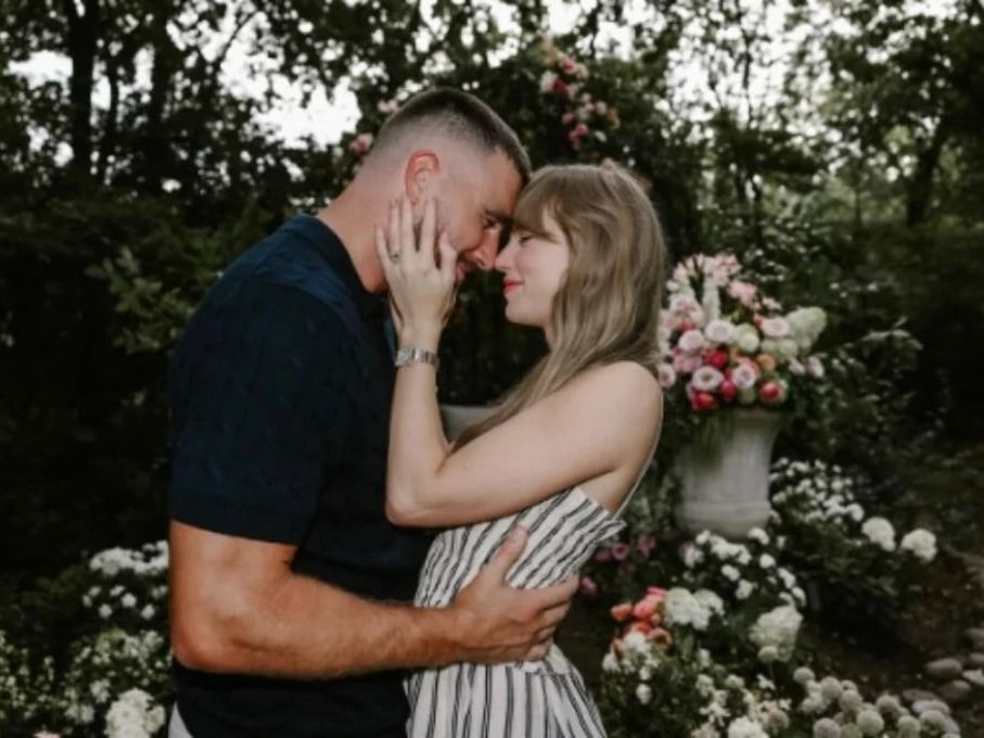 Taylor Swift y Travis Kelce se casarán. Crédito: @taylorswift @killatrav