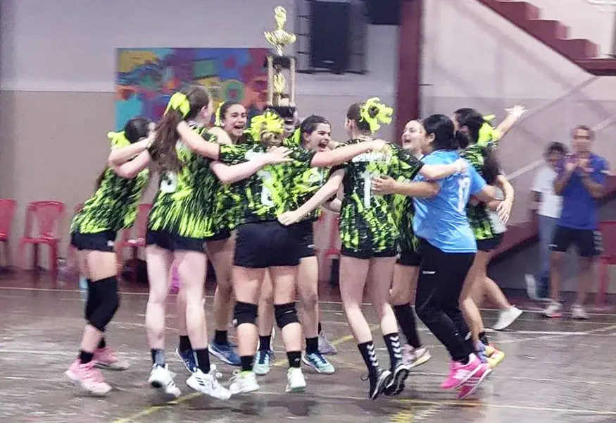 Handbol Necochea, campeón de Asabal en cadetes damas
