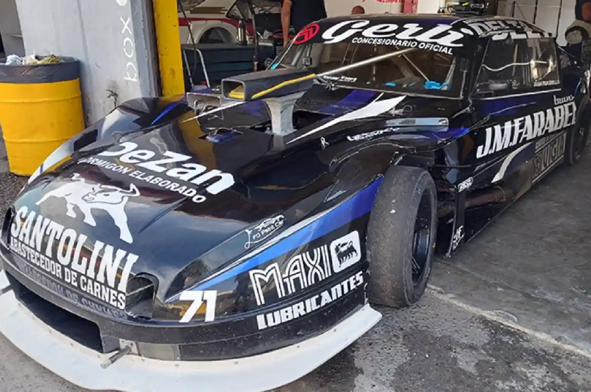 Juan Manuel Farabello quedó arriba en los ensayos del Procar 4000 en el Gálvez