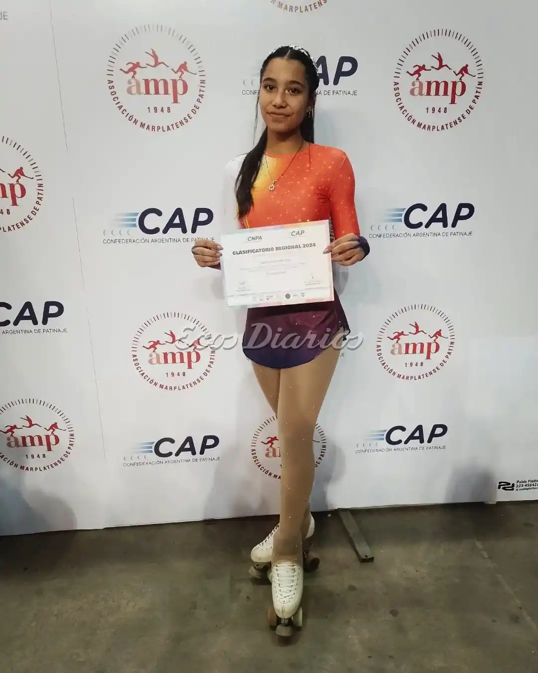 Natali Altfater Jiménez rumbo a la Copa González Molina en Misiones