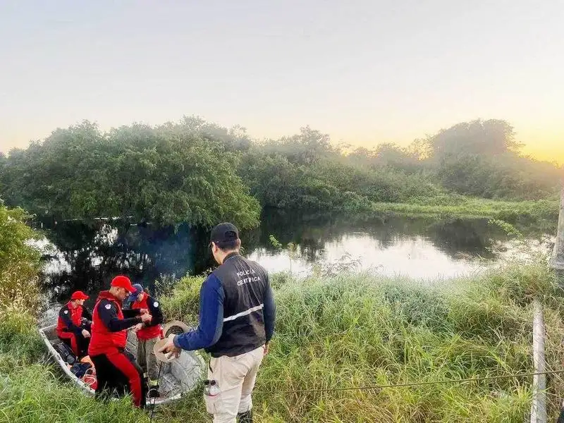 Hallaron sin vida en un riacho a
un hombre tras intensa búsqueda