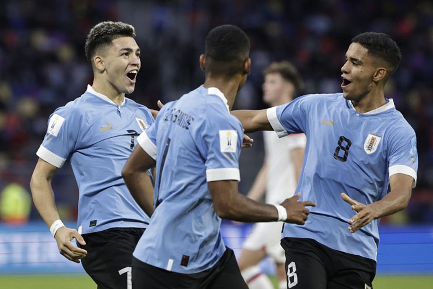 Uruguay le ganó a Estados Unidos  y se clasificó a las semifinales