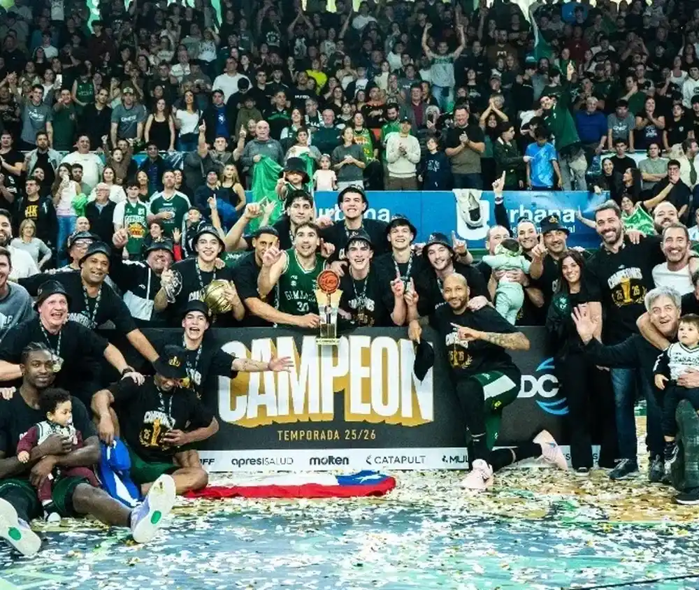 El equipo de Comodoro Rivadavia se consagró campeón de la Liga Nacional de Basquet
