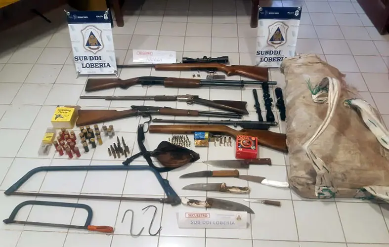 Dos aprehendidos por abigeato en un campo