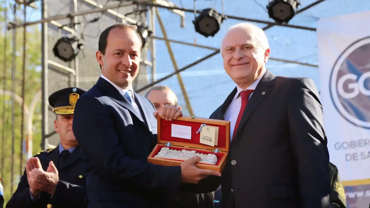 El gobernador participó de los festejos por el 148 aniversario de San Justo