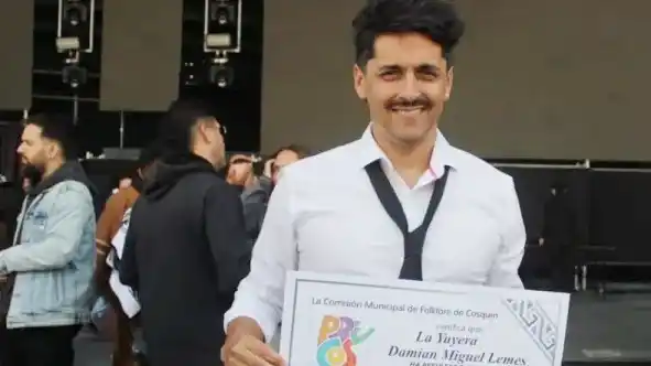 Damián Lemes ganó en Canción Inédita y protagonizará la quinta noche del Pre Cosquín 2026