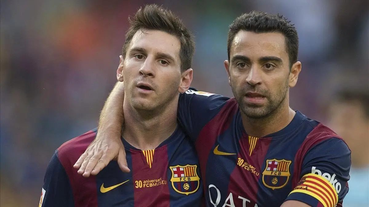 Messi alcanzó a Xavi como el jugador que más veces vistió la camiseta del Barcelona