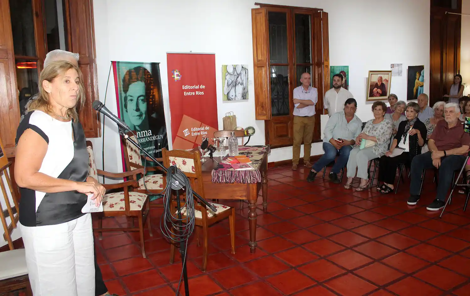 Se rindió homenaje a Emma Barrandéguy, a 110 años de su nacimiento