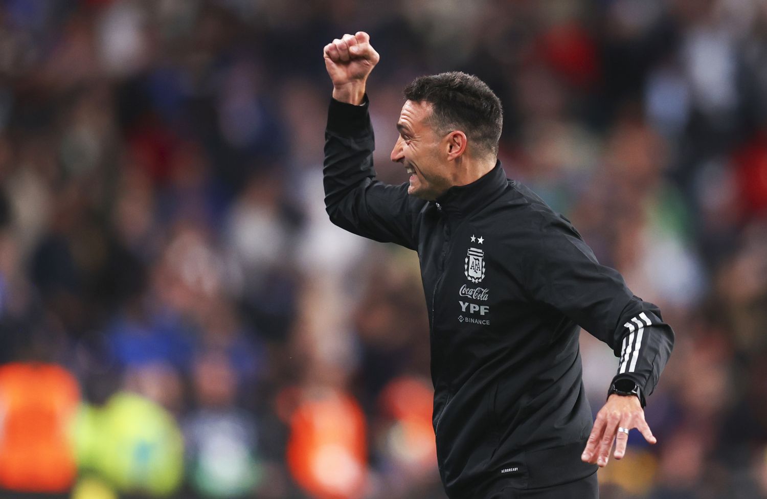 Scaloni: “Lo importante es que la gente disfrute con el equipo”