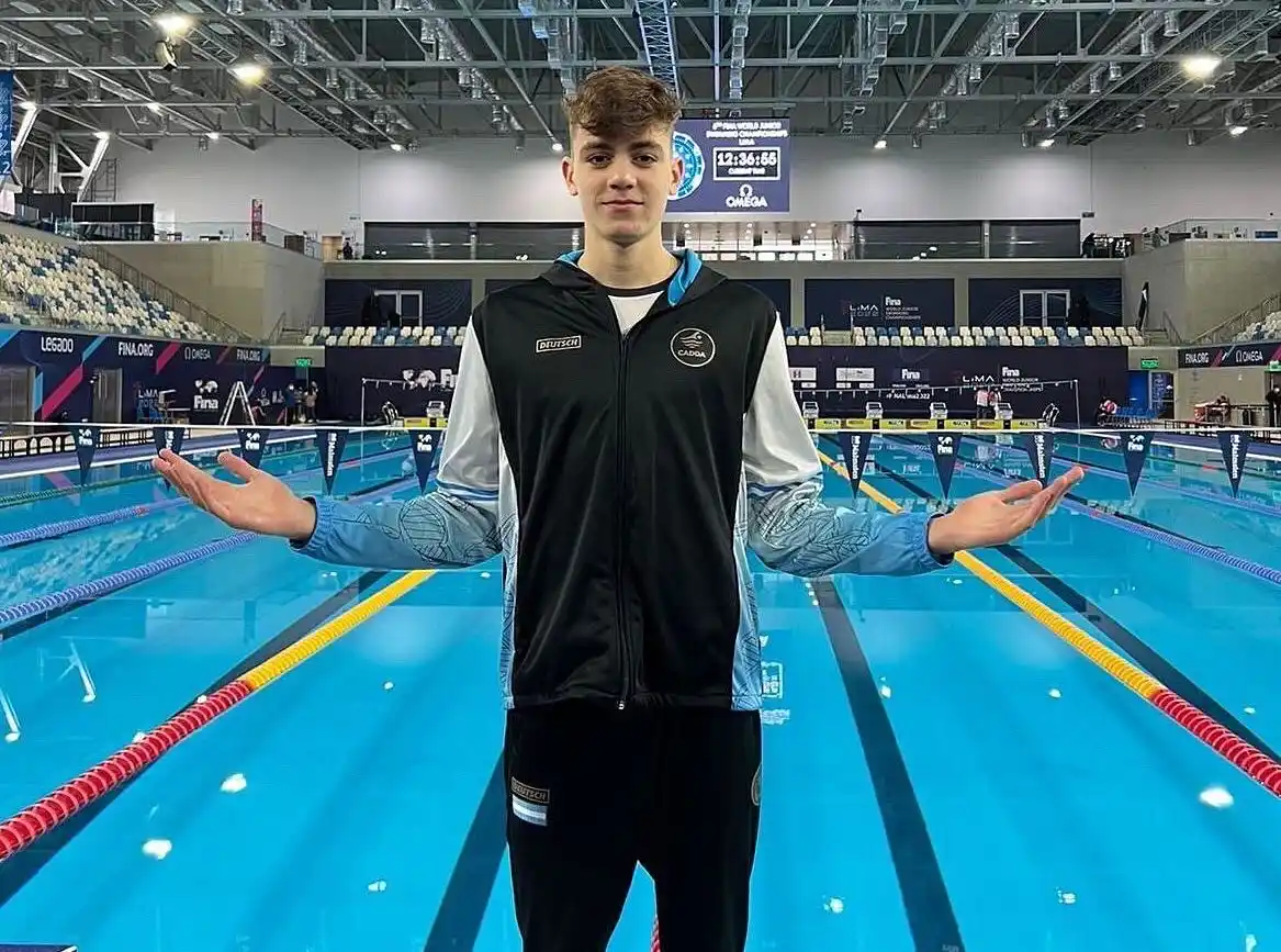 Saravia debutó en el Mundial Junior con un 13° puesto