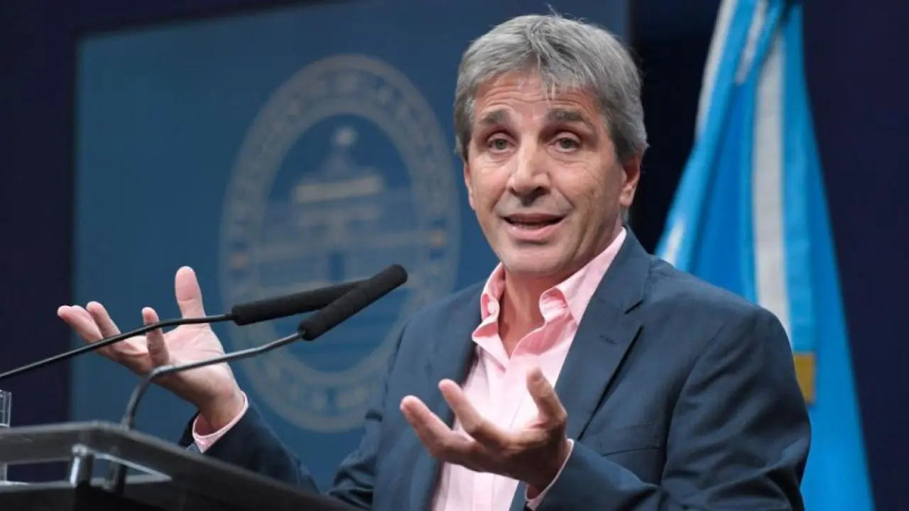 Luis Caputo, ministro de Economía de Nación.