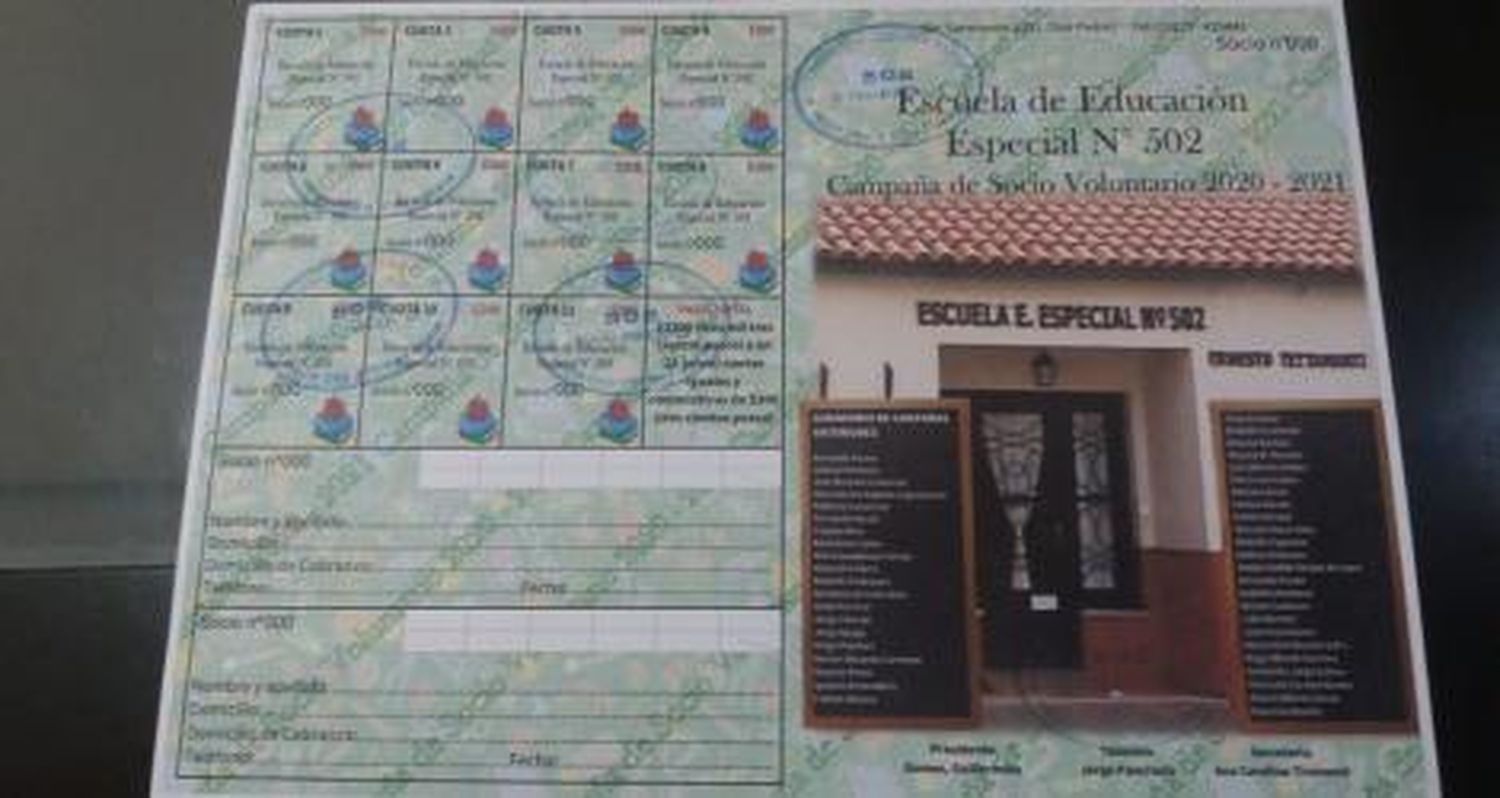 Escuela 502 lanza su campaña de socios