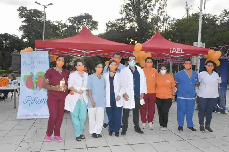 Día Mundial del Riñón: En la plaza habrá hoy una carpa para consultas y controles gratis