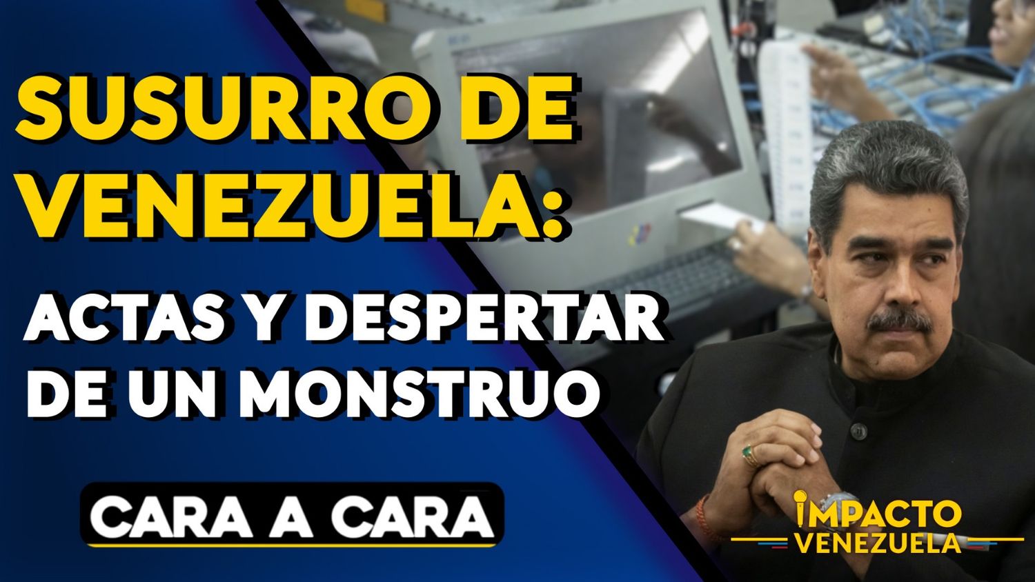 SUSURRO DE VENEZUELA: actas y despertar de un monstruo – VIDEO