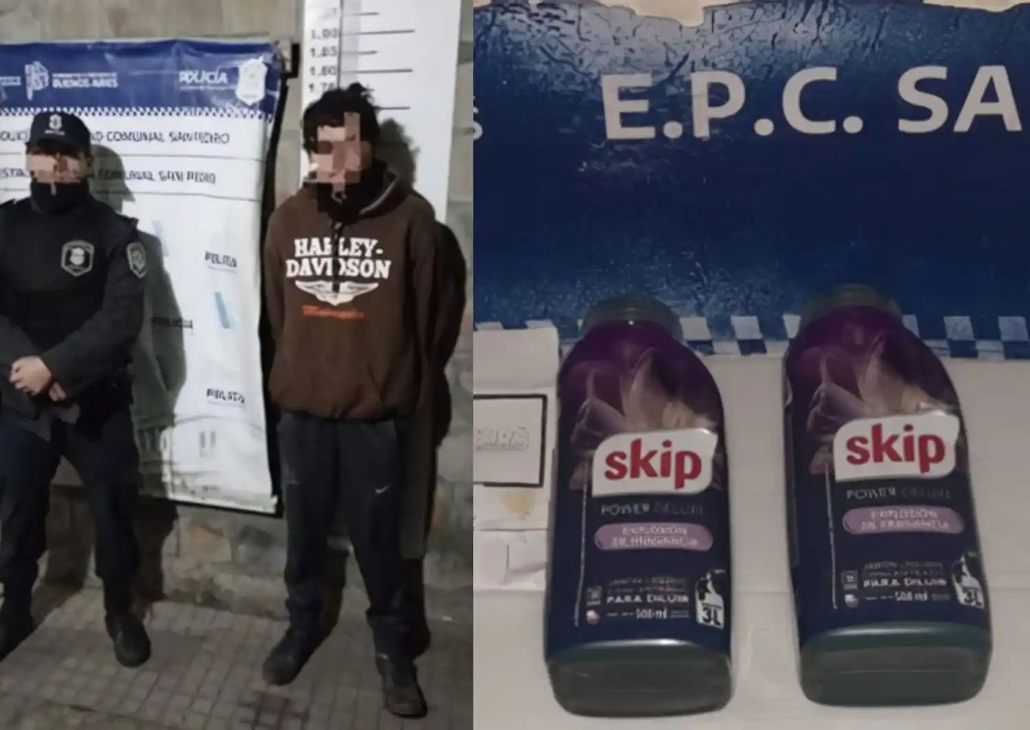 El joven fue aprehendido y luego recuperó la libertad.