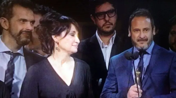 Premios Martín Fierro: Necochea presente