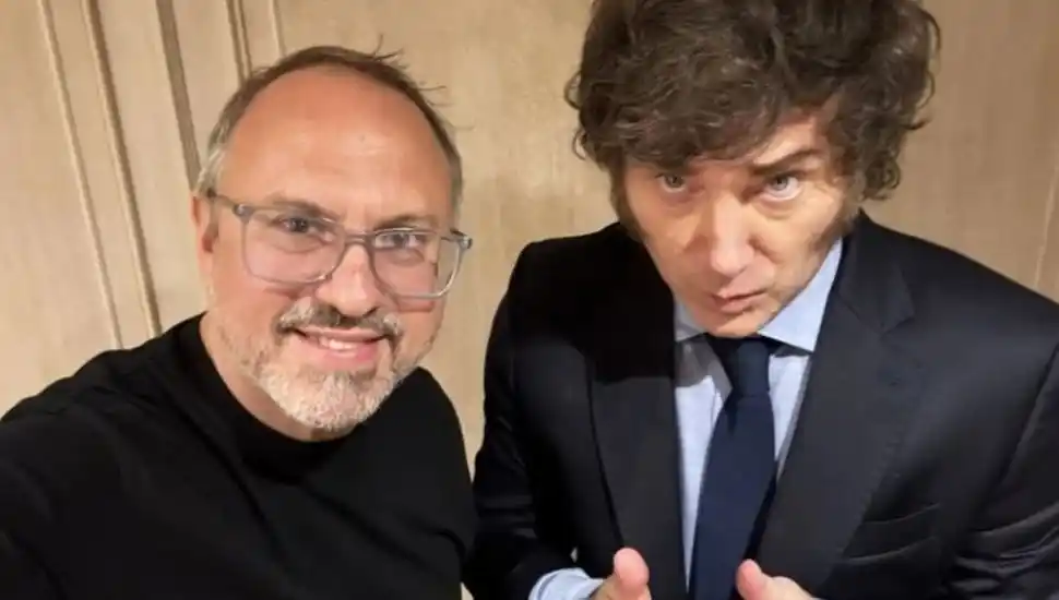 Diego Valenzuela y Javier Milei