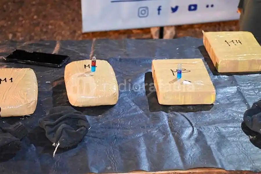 Viajaba en colectivo con 5kg de cocaína: lo atrapó el escuadrón de Gendarmería rafaelino