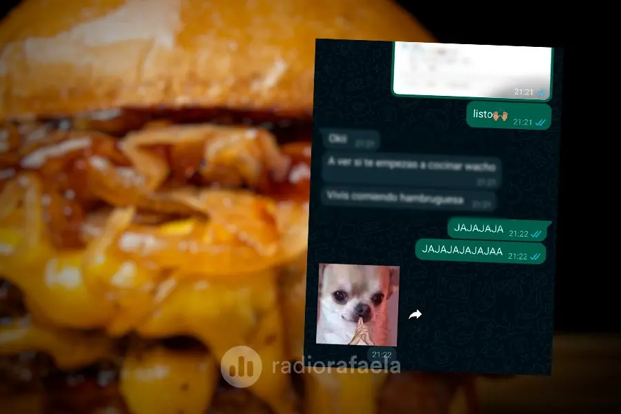 Pidió hamburguesas, el local respondió sin filtro y se hizo viral: “A ver si empezás a cocinar, wacho”