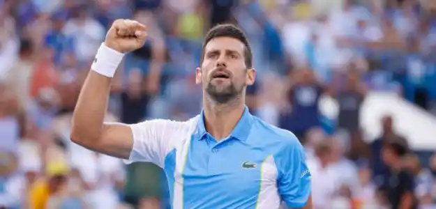 El serbio Novak Djokovic
