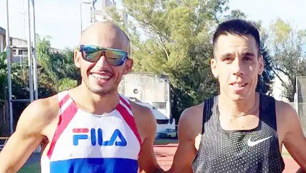 Martín Méndez se pone a punto y entrena junto a Julián Molina