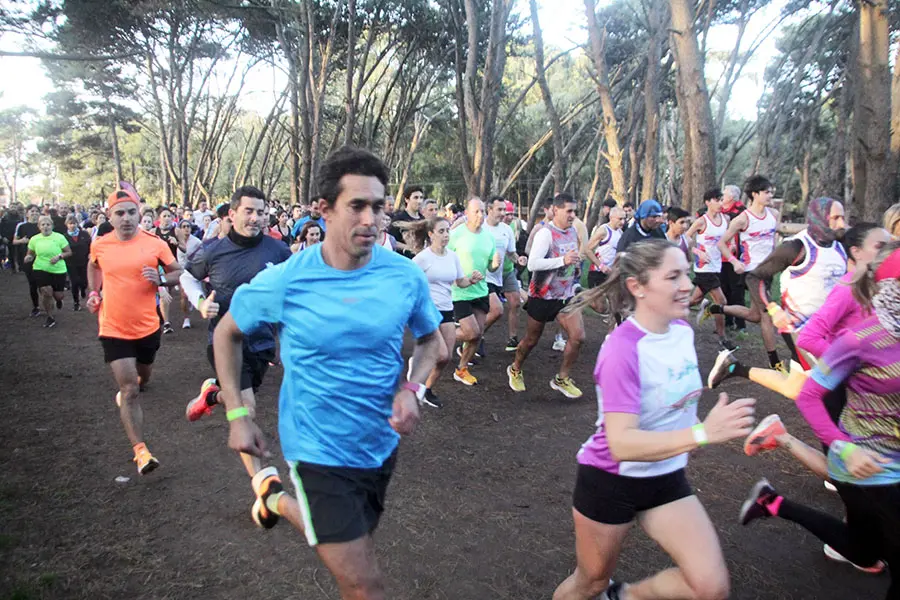 El reciente domingo se realizó el “desafío del parque”
