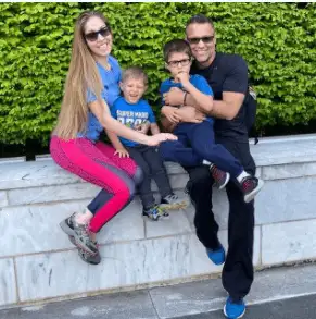 Ricardo Álamo y su familia. Foto Instagram