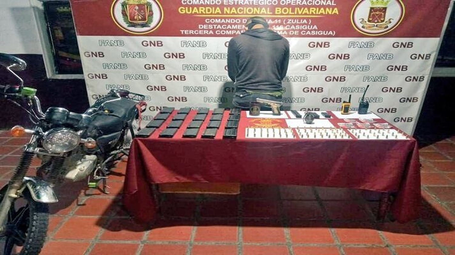 INCAUTAN ARMAS Y EXPLOSIVOS en la zona fronteriza del estado Zulia con Colombia