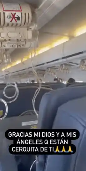 La esposa de Miguel Moly también dejó constancia del mal rato. Foto Instagram