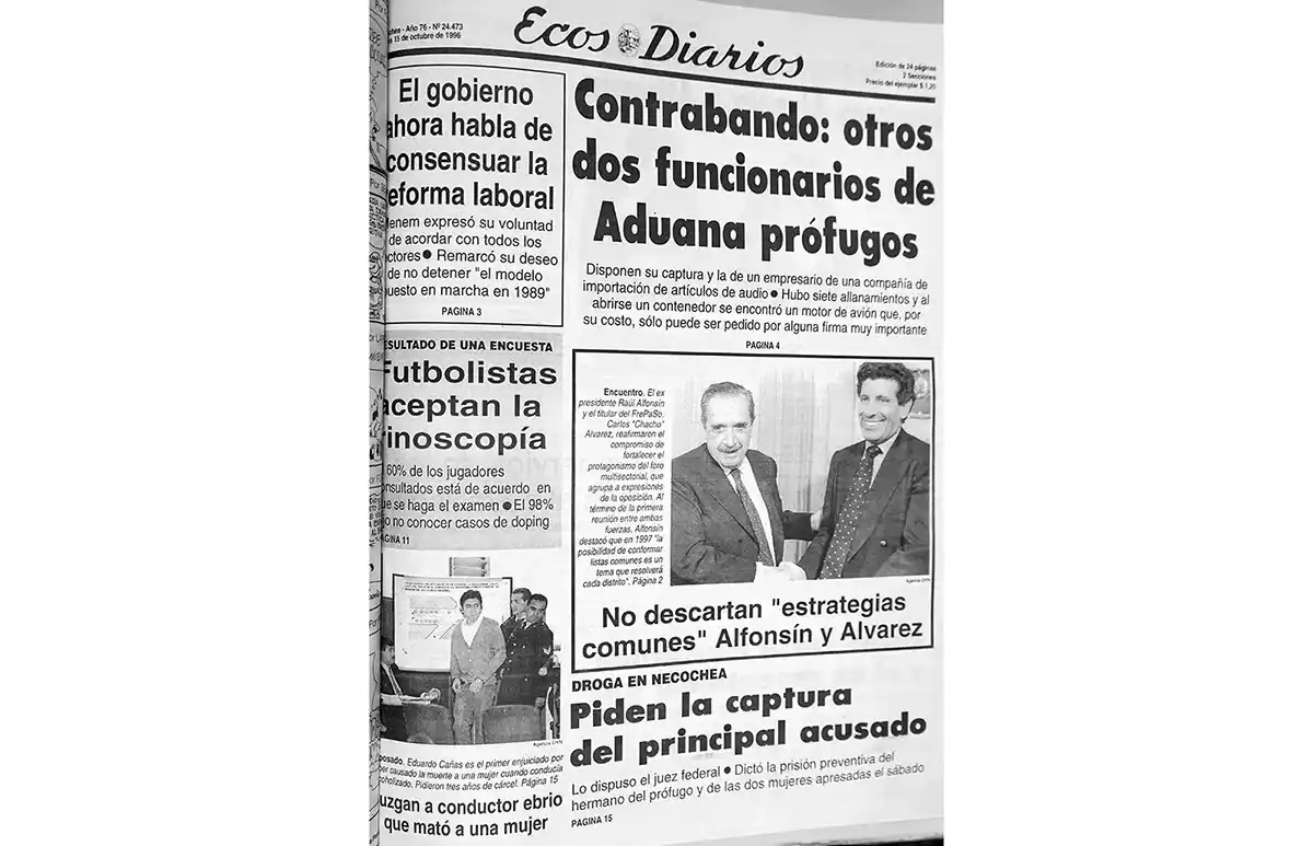 Martes 14 de octubre de 1996