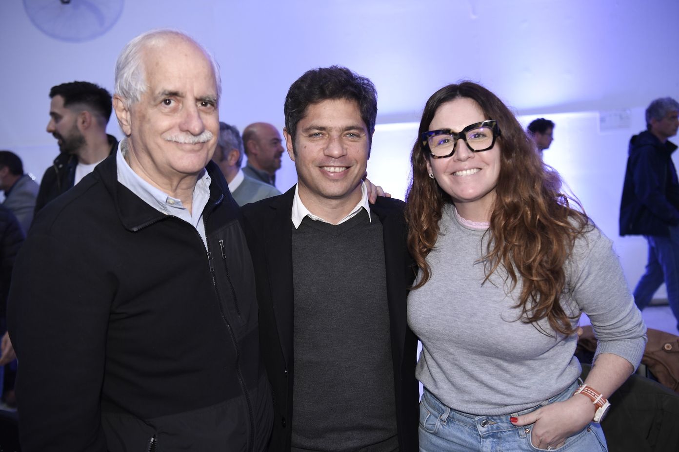Taiana, Kicillof y Jimena López
