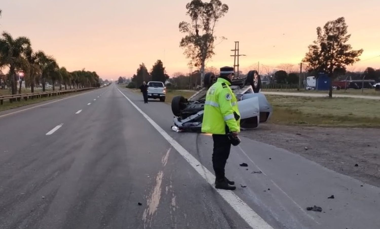 Cerca del acceso a Gualeguaychú, un caballo provocó un accidente doble y una bebe terminó con lesiones