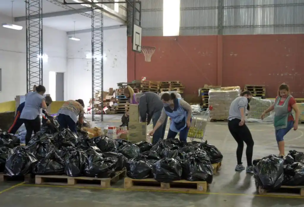 El Consejo Escolar completó el operativo de  entrega de los módulos alimentarios