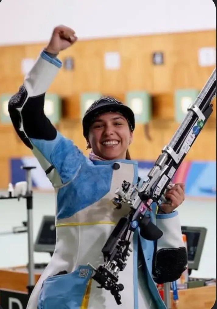 Fernanda Russo ganó el oro en tiro deportivo y reclamó mayor financiamiento al ENARD. Foto: santafe2026.org