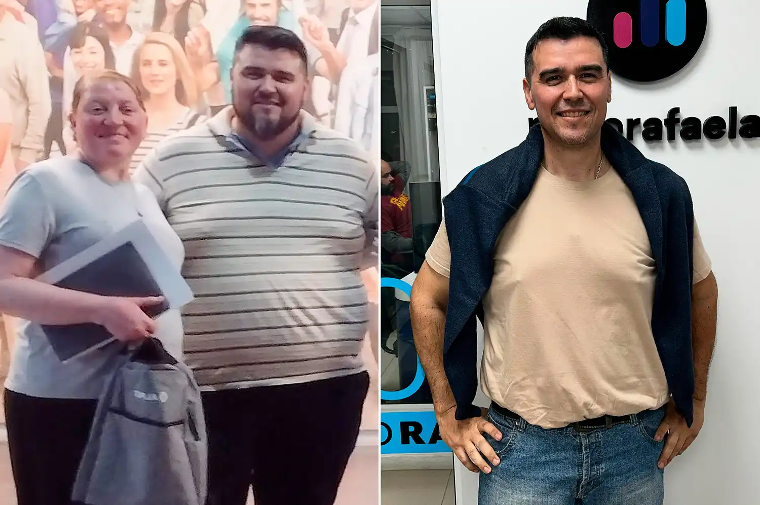 La historia del remisero que, gracias a una nota de Radio Rafaela, transformó su vida y bajó más de 60 kilos