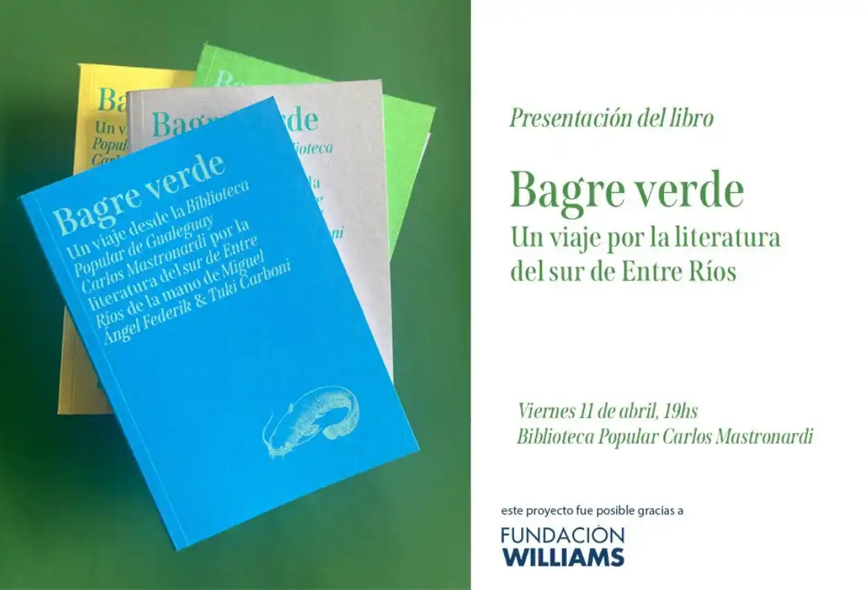Se presenta el libro “Bagre Verde”