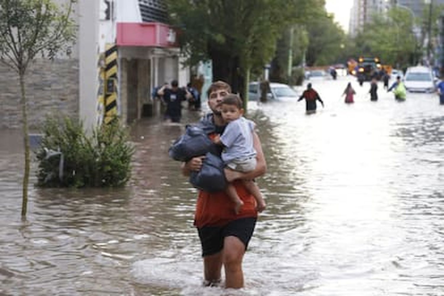 Temporal en Bahía Blanca